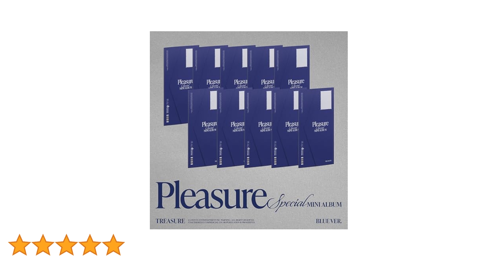 TREASURE CD Blue ver メンバー別 TREASURE SPECIAL MINI ALBUM [PLEASURE] (BLUE VER.)JIHOON